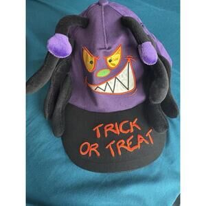 Dan Dee Trick Or Treat Halloween Snap Back Spider Hat Rare Vintage